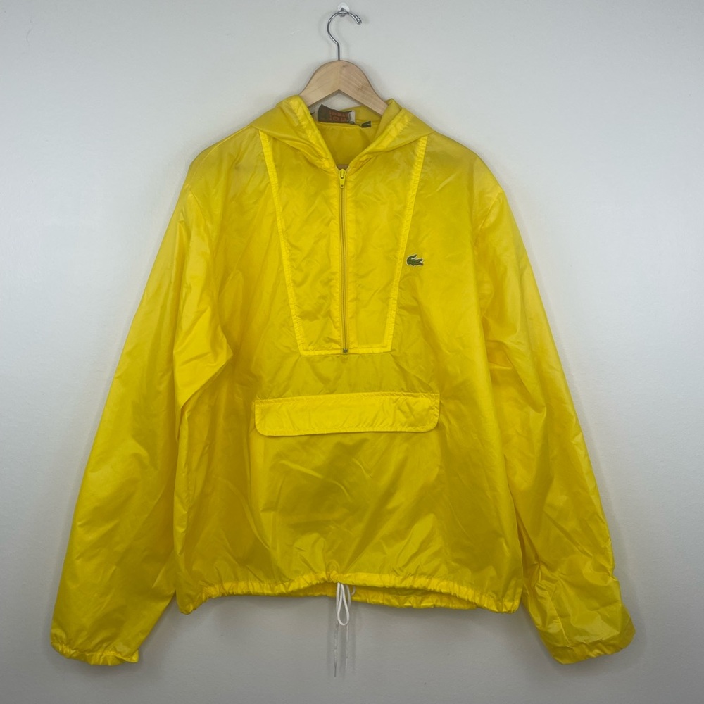 Izod Lacoste Vintage Hooded Windbreaker